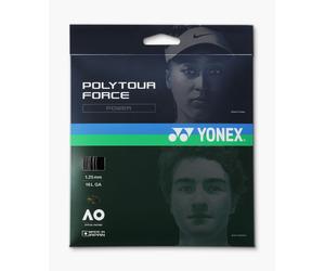 Yonex POLYTOUR FORCE 1.25 (12M) NERO SET 12 metri