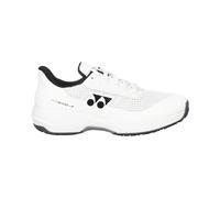 Yonex Power Cushion AD-ACCEL Scarpa Per Terra Rossa Bambini-Bianco in bianco, Taglia: 35