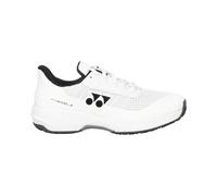 Yonex Power Cushion AD-ACCEL Scarpa Per Terra Rossa Bambini-Bianco in bianco, Taglia: 39