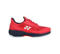 Scarpe da tennis bambini Yonex Power Cushion AD-ACCEL Junior Clay - sunset red - Rosso (35)