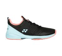 Scarpe da tennis da uomo Yonex Power Cushion Sonicage 3 Clay - black/sky blue - Nero, Turchese (45,5)