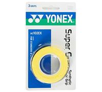 YONEX Super GRAP 3-Pack Surgrip per Racchetta Unisex, Giallo