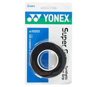 YONEX Super GRAP Racchetta Overgrip (nero, confezione da 3)