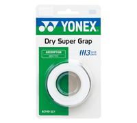 YONEX Super Grap a secco (bianco) Confezione da 3 - AC149-3EX
