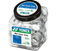 YONEX Super GRAP - Secchio da tennis, 60 pezzi, colore: Bianco