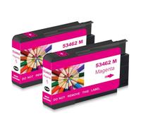 Yongairuink Compatible Primera 53462 Inchiostro giallo compatibile per Primera 53465 per stampante Primera LX1000 LX2000 Color Label (2 Magenta)