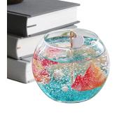 Yongany Bubble Fish Tank Candle | a tema mare | Candela profumata a lunga durata, per donne, casa, relax, scrivania, vacanze, festa di compleanno