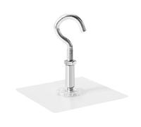Yongany Ganci adesivi da soffitto - Ganci adesivi trasparenti senza foratura, ganci adesivi forti per pareti senza danni, ganci da parete rimovibili impermeabili per piccole piante, asciugamani, luci