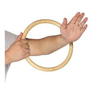 Yongchun Wing Chun Chi Sau Rattan Anello Greggio Forza Mano Trainning Ring Tsun Siu Lum Kung Fu