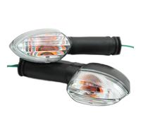 yongewu Indicatori Moto Compatibile con Yamaha per V-Max 1700 2009-2016 per Super per Tenere XTZ1200Z 2010-2020 Indicatore di direzione Anteriore Posteriore Luce di Segnalazione(Clear)
