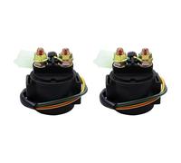 yongewu Relè Moto Elettrico Compatibile con TRX300 TRX300FW Fourtrax 300 per Sportrax 300EX 1988-2008 Solenoide di Avviamento Carica Divisa per La Sostituzione del Relè(2 PCS)