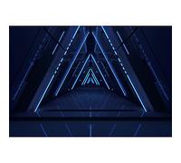 YongFoto 1,5x1m Area futura Vinile Fotografia Sfondo Triangolo Canale interno Misterioso Cyberpunk World Sfondo Tema Psychedelic per adulti Coppia Ragazzo Ritratto personale Servizio foto Puntelli