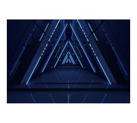 YongFoto 1,8X2,5m Area futura Vinile Fotografia Sfondo Triangolo Canale interno Misterioso Cyberpunk World Sfondo Tema Psychedelic per adulti Coppia Ragazzo Ritratto personale Servizio foto Puntelli