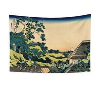 YONGFOTO 100x70cm Ukiyo-e Arazzo Monte Fuji 36 Viste Camera Tappezzerie il Fuji visto dal Mishima PassPaesaggio Arte muraria Giapponese Pittura tradizionale Stile Toyo Arazzi