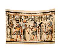 YONGFOTO 150x100cm Antico Egitto Arazzo Faraone Dio Osiride Hathor e Iside Simbolo Antica civiltà Appeso a parete Arazzi per Casa Parete Decor Tovaglia Coperta
