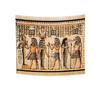 YONGFOTO 150x130cm Antico Egitto Arazzo Faraone Dio Osiride Hathor e Iside Simbolo Antica civiltà Appeso a parete Arazzi per Casa Parete Decor Tovaglia Coperta