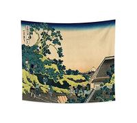 YONGFOTO 180x160cm Ukiyo-e Arazzo Monte Fuji 36 Viste Camera Tappezzerie il Fuji visto dal Mishima PassPaesaggio Arte muraria Giapponese Pittura tradizionale Stile Toyo Arazzi