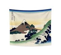 YONGFOTO 180x160cm Ukiyo-e Arazzo Monte Fuji 36 Viste Camera Tappezzerie Inume Pass nella provincia di KaiPaesaggio Arte muraria Giapponese Pittura tradizionale Stile Toyo Arazzi