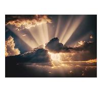 YongFoto 3x2m Cielo Nuvole di sfondo fotografico Sole Vista del cielo Giornata di sole Tramonto Scenario naturale Sogno Cielo Sfondo fotografico per bambini Adulti Nuovo nato Baby Shower Sfondo