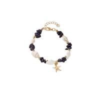 YONGHONGKEJI Braccialetti Di Cristallo per Donne Bracciali A Forma Di Conchiglia E Stella Marina 7 Chakra Pietre Naturali Irregolari Braccialetti Di Cristallo Curativi Accessori Da Spiaggia Boho Gio