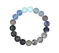 YONGHONGKEJI Bracelets Solar System Bracelet Jewellery Universe Galaxy Planet Stone Beaded For Men Woman Natural Stone Crystal Stretch Cuff Bangle Astronomy Jewellery Gifts Neptune
