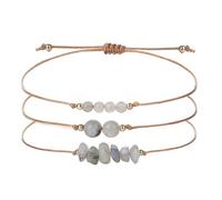 YONGHONGKEJI Chakra Bracelets For Women 3Pcs Natural Colorful Crystal Bracelets For 7 Chakra Lrregular Gemstone Cuff Bangles Crystal Chip Wristbands For Men Jewellery Gifts For Women Twinkleite