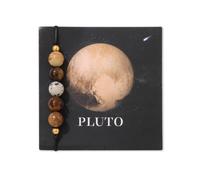 YONGHONGKEJI Planet Bracelet Solar System Universe Galaxy Natural Stone Beaded Bracelets For Women Adjustable Rope Cuff Bangle Eight Planets Guardian Star Wristbands For Men Astronomy Gifts Pluto
