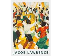 YONGKUIQMK Minimalista La migrazione Afroamericano Classico Mostra Poster Tela Pittura Immagini da parete Arredamento for la casa(B,40X60cm Unframed)