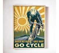 YONGKUIQMK Stampa Mont Ventoux Col du Tourmalet Bahomontes Vintage Canvas Poster Wall Art Pictures Stampe di biciclette Regalo for la stanza Decorazione for la casa(D,40X60CM no frame)