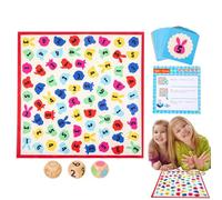 Yongmcxhhj Giochi Di Scacchi Per Bambini,36 Pezzi Giocattolo Da Tavolo Multigiocatore,Gioco Di Abbinamento Con Battimani | Per Adulti Ragazzi Ragazze Asilo Scuola Materna Raduno Attività Casa Scuola