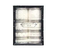 Yongmcxhhj Nastro Creativo - Adesivi per Diari | Bordo In Pizzo PET Per Decorare Planner Decorazioni Romantiche Avvolgere Album Foto Arredamento Casa Accento Nozze Journaling