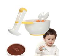 Yongmcxhhj per schiacciare - con forchetta e cucchiaio per schiacciare a mano antiscivolo, portatile, per verdure e - per verdure, pesce, pollo, patate,