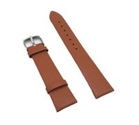 YONGNAGUI NASUNJIA Cinturini in vera pelle 12/14/16/18/20/22mm Cinturino da polso di alta qualità Bracciale Marrone Nero Cinturini di ricambio for orologi Accessori(Brown 1,18mm)