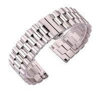 YONGNAGUI NASUNJIA Cinturino For Orologio In Acciaio Inossidabile, Da Donna E Da Uomo, In Metallo Massiccio, Argento, 16 Mm, 18 Mm, 20 Mm, 21 Mm, 22 Mm, Accessori For Cinturini.(18mm)