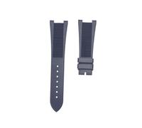 YONGNAGUI NASUNJIA Cinturino for orologio in gomma siliconica da 25 mm di alta qualità compatibile con il cinturino for orologio da uomo Patek PP 5711 5712G Nautilus(Blue)