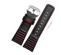 YONGNAGUI NASUNJIA Guardiano in pelle compatibile con 7 venerdì SF-M2 / 1 SF-P1 P2 P3C. Accessori for catena di orologi serie 28mm cinturino da polso nero da 28mm(Red silver)