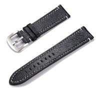 YONGNAGUI NASUNJIA Vintage Genuine Leather Cinturini Multi Colori Cintura 22mm 20mm Donne Uomini Della Vacchetta Cinturino Cinturino Cinturino, 22mm