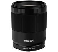 Yongnuo 85mm F/1.8 DF DSM Sony FE (con anello di gomma impermeabile)