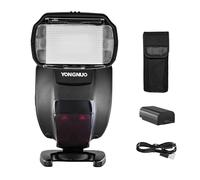 YONGNUO Speedlite YN730 - Flash manuale wireless GN60 con batteria al litio da 2000 mAh, supporto 2,4 G, sistema di innesco wireless, per fotocamere Nikon, Canon, Olympus, Sony, Fuji con hot shoe