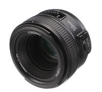 YONGNUO YN, lente 50 mm f1.8, obiettivo con grande apertura, messa a fuoco manuale e automatica AF-MF, per fotocamere Nikon DSLR