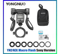 YONGNUO YN24EX E-TTL Twin Lite Macro Flash Speedlite Light for Sony Camera DSLR