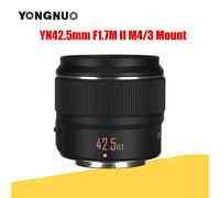 YONGNUO YN42.5mm 42.5mm F1.7M II STM AF/MF Lens for M4/3 mount Panasonic Olympus
