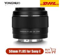 YONGNUO YN50mm F1.8S DA DSM Auto Focus Lens for Sony E-mount APS-C APC-C AF/MF