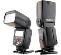 YongNuo YN560 IV YN-560IV, flash wireless Speedlite, Master + Slave + sistema a grilletto integrato, per Canon, Nikon, Pentax, Olympus, Fujifilm, Panasonic e altre fotocamere digitali
