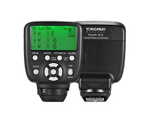YONGNUO YN560-TX II Trigger Flash manuale Telecomando Trasmettitore LCD Compatibile con fotocamera Canon DSLR a YN560III/YN560IV/YN660/YN968N/YN860Li Ricevitore Speedlite RF-602/RF603/RF603 II