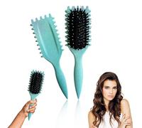 YongSral Spazzola per Capelli Ricci, Spazzola for Arricciature Bounce, Bounce Curl Spazzola, Spazzola Styling Capelli Ricci, Bounce Curl Brush for Detangling, Shaping & Defining Curls for Women