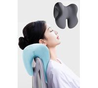 YongXinMY Cuscino cervicale per sedia da ufficio, morbido ed ergonomico, in memory foam, per sdraiarsi, per alleviare il dolore, per ufficio, casa, lavoro, si adatta alla maggior parte delle sedie da