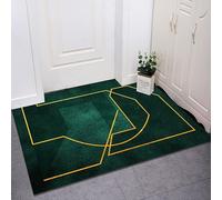YongXinMY Tappeto moderno per ingresso - Zerbino minimalista di lusso, antiscivolo, assorbente, con stampa sottile, lavabile, per interni ed esterni, per piccole aree per casa, corridoio e porta