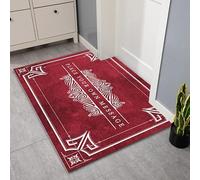 YongXinMY Tappeto moderno per ingresso - Zerbino minimalista di lusso, antiscivolo, assorbente, con stampa sottile, lavabile, per interni ed esterni, per piccole aree per casa, corridoio e porta