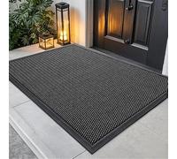 YongXinMY Zerbino per ingresso resistente, in rete elastica, zerbino per ingresso ad alta densità, antiscivolo, intrappola lo sporco, per interni ed esterni, per casa e ingresso commerciale (#1,50 x